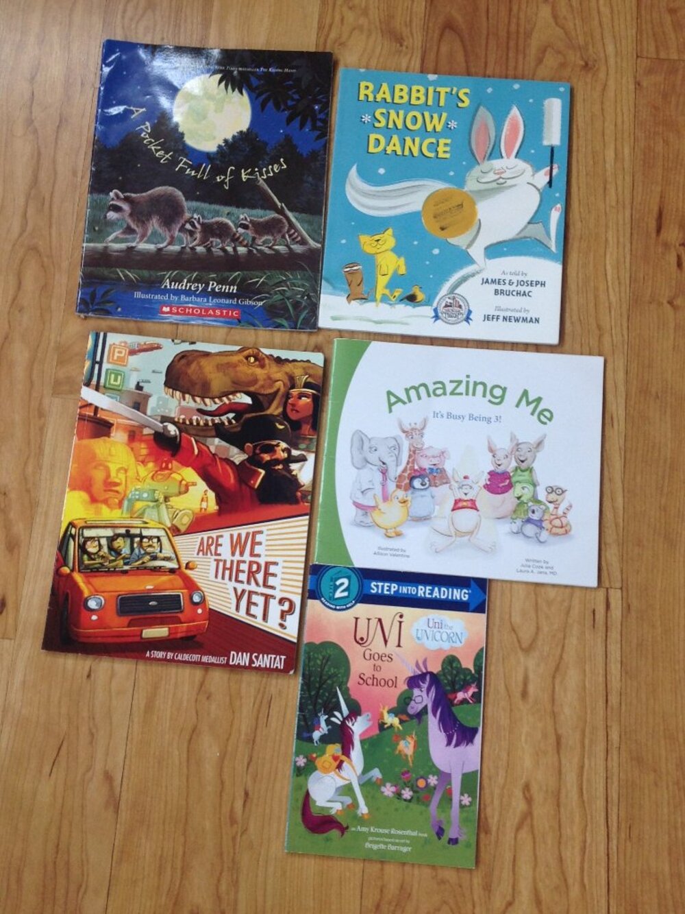 5 Book Collection for Pre K through 2nd